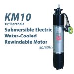 Submersible Electric Motor KM-10 Water Cooled Rewindable 50-60Hz